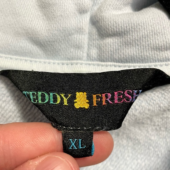 Teddy Fresh Men’s Hoodie - Picture 3 of 5